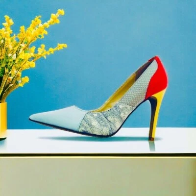 Rock & Republic Blue Pumps Size 7.5 - Image 1 of 4