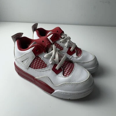 Nike Air Jordan Retro 4 IV Alternate 89 308500-106 Toddler Size 9C - Image 1 of 4
