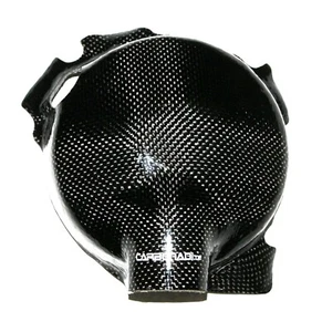 TRIUMPH DAYTONA 675 & STREET TRIPLE 06-11 CARBON KUPPLUNGSDECKEL CARBONE CARBONO - Bild 1 von 2