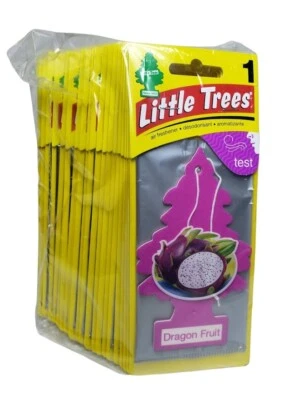 Ambientador con aroma a fruta de dragón Little Trees - Paquete de 24 - Envío gratuito Foto 1 de 4