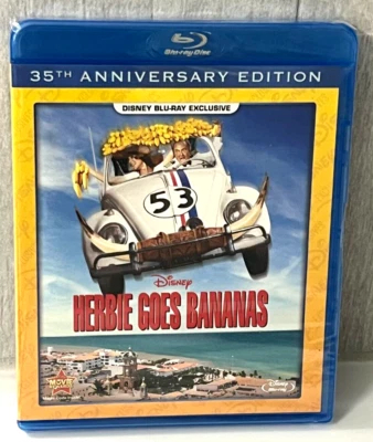 Herbie Goes Bananas 35th Anniversary Disney Blu-ray Exclusive New - Image 1 of 3