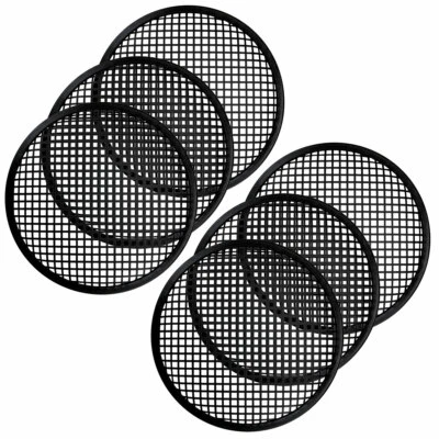 3 Pair 12 Inch Subwoofer Metal Waffle Grills - Universal Speaker Cover Guard - Image 1 of 4