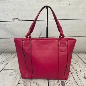 Kate Spade Cana Tote Open Pink Leather Purse Handbag Quinn Belle Meade - Picture 1 of 12