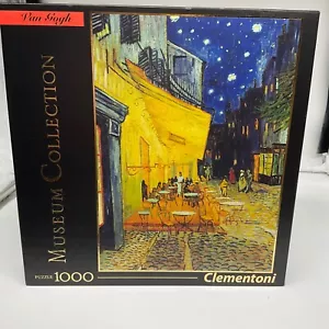 Clementoni Van Gogh Museum Collection 1000 Pieces Cafe Terrace at Night - Picture 1 of 4