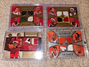 2008-09 Ultimate Collection - Ultimate Foursomes Veterans Jersey Card Lot - Picture 1 of 8
