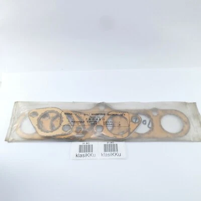 33-54 Plymouth Intake & Exhaust Manifold Gasket Set MoPar Dodge 780460 NOS - Imagem 1 de 4