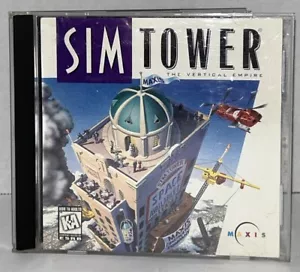SimTower The Vertical Empire (PC CD-ROM) 1997 Vintage Computer Game - Picture 1 of 8