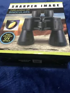 Sharper Image Black 7x50 Outdoor UV Binoculars - New in Box - Picture 1 of 4