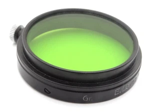 E.Leitz (Leica) A36 Clamp-On Green (FIPOS) Filter (#3) - Cleaned and Checked - Picture 1 of 3