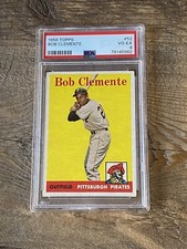 1958 Topps Baseball PSA 4 Roberto Clemente HOF 