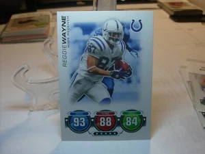 2010 Topps Attax   #203 - Reggie Wayne - Indianapolis Colts  10-458 - Picture 1 of 2