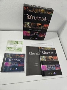 UNREAL - ALTER YOUR REALITY FOREVER - 1998 PC CD-ROM - BIG BOX GAME - Picture 1 of 14