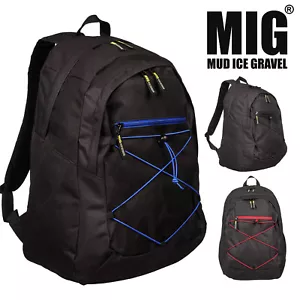 Mens MIG Large Backpack & Rucksack Bag - TRAVEL CAMPING HIKING SPORT BAGS WORK - Picture 1 of 14