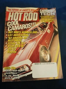 Hot Rod Magazine November, 1998 UM85. - Picture 1 of 1