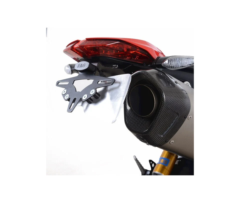 DUCATI 950 HYPERMOTARD / RVE / SP - SOPORTE DE PLACA R&G / LP0274BK - Imagen 1 de 1