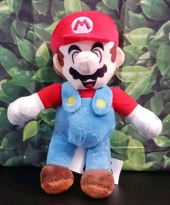 Super Mario Bros Plush Nintendo Good Stuff 7" Soft Stuffed Mario - Picture 1 of 13