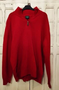 Le Chameau Quarter 1/4 Zip Red (Size L) - Picture 1 of 3