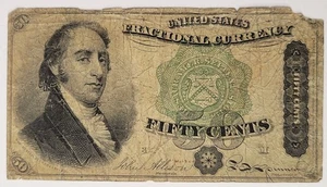 1869 Fourth Issue 50c Sam Dexter Fractional Currency  FR-1379 - Picture 1 of 2