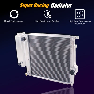 Radiador de aluminio de alta resistencia apto para BMW 318 Z3 M42 M44 MT 1991-2000 Foto 1 de 4