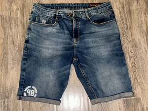 RARE FFREAK Jns Jeans Shorts Denim distressed Herren Gr. 34 - Bild 1 von 8