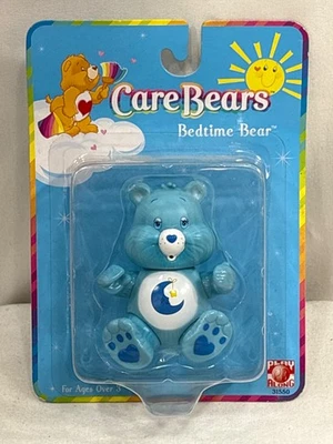 NUEVO 2002 Play Along Inc Care Bears Bedtime Bear Figura Sin usar, en caja Cardado Sellado GRATIS Foto 1 de 4