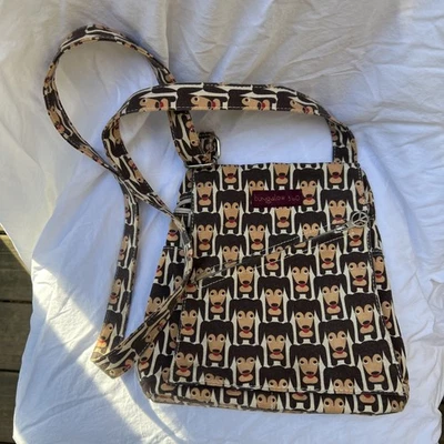 Bungalow 360 Weiner Dog Dachshund Purse Handbag Canvas  - Image 1 of 4