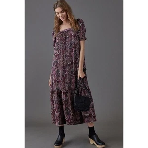 Anthropologie Maeve Lisabetta Maxikleid Damen L - Bild 1 von 10