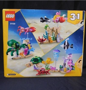 LEGO CREATOR: Meerestiere #31158 Fisch Schildkröte Korallenriff Brandneu Versiegelte Verpackung! - Bild 1 von 2