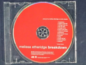 Breakdown [Limited Edition] by Melissa Etheridge {CD Disc Only No Tracking} - Foto 1 di 2