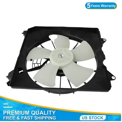 Пластиковый вентилятор охлаждения конденсатора кондиционера для 2008 2009 2010-2012 Honda Accord 621-357 - Изображение 1 из 4