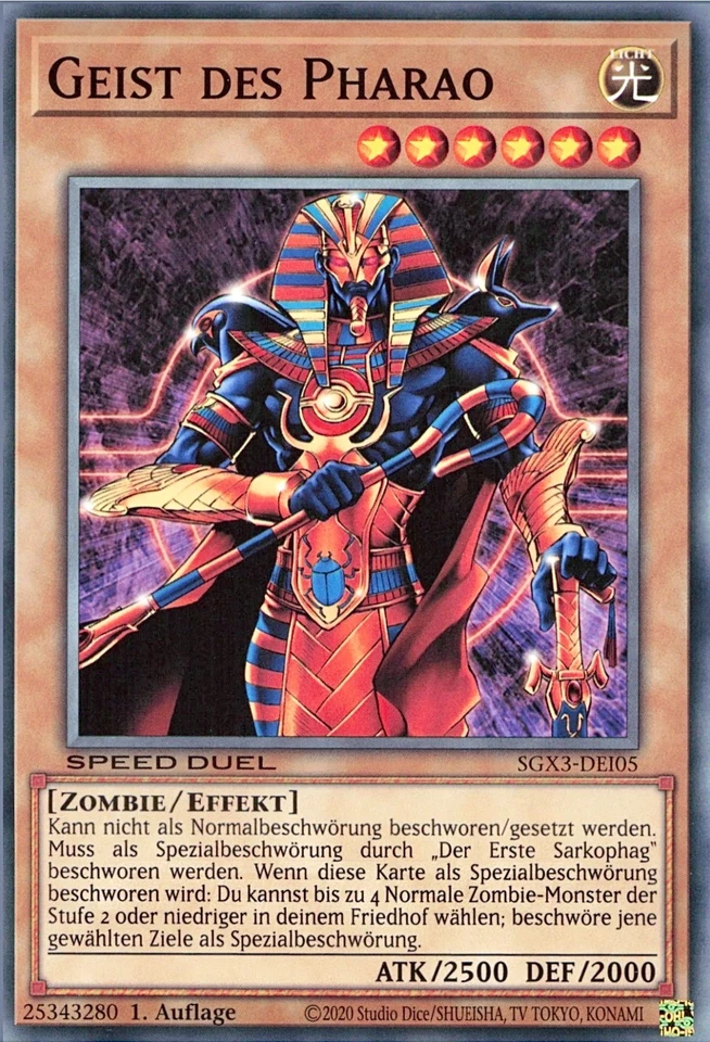 Yu-Gi-Oh! Speed Duel GX: Duelists of Shadows SGX3-DE Einzelkarten zur Auswahl - Bild 1 von 1