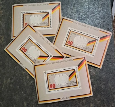 GERMANY    DEALERS LOT  ---- 25 WEST GERMANY ANNIVERSARY  / X - DELUX MNH /    y - Image 1 of 4