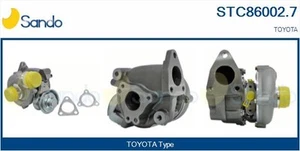 Turbocompresor, Sobrealimentación STC86002.7 SANDO Para TOYOTA - Imagen 1 de 11