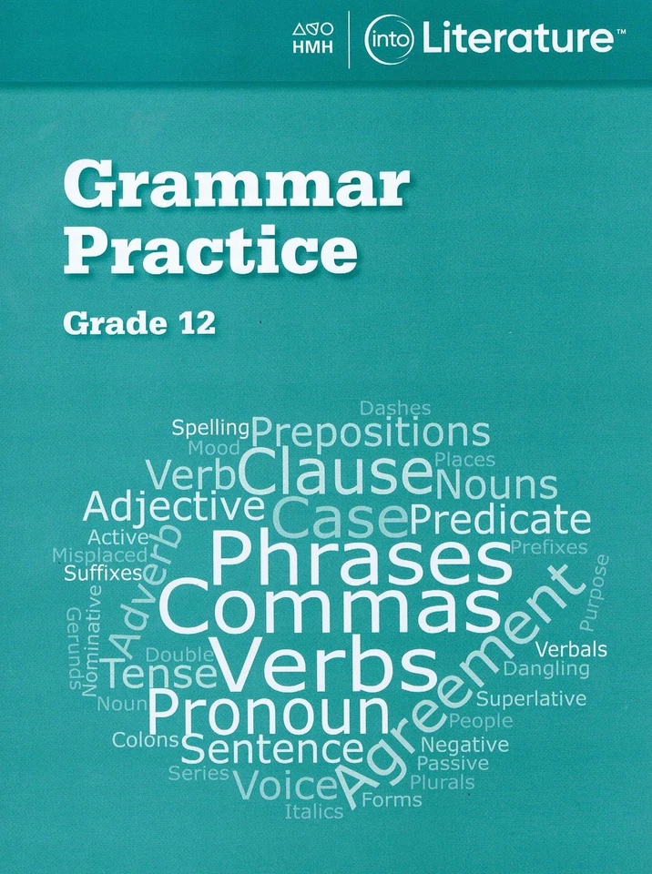 Grammar Practice Workbook Grade 12 (Into Literature) - Image 1 of 1