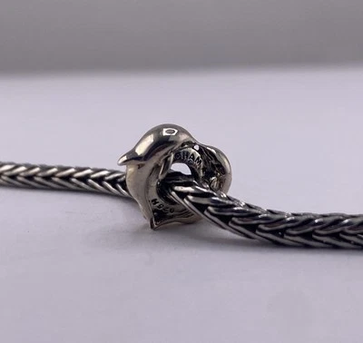 Dije de delfines de plata Chamilia 925 de ley nuevo Foto 1 de 4