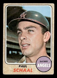 1968 Topps #474 Paul Schaal California Angels - Picture 1 of 2