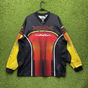 Vintage XMX Motocross Jersey Mens 2XLPolyester Paintball Racing Athletic Works - Picture 1 of 8