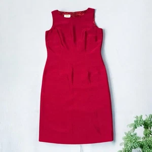 Talbots Dress Women's Size 4 Res 100% Pure Shantung Silk Shift Sleeveless NEW - Picture 1 of 4