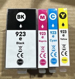 4 Stück Tintenpatronen HP 923e kompatibel mit Office Jet 8120 8122e 8125e 8130 - Bild 1 von 3