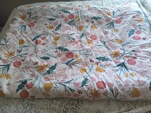 Pillowfort Cotton Twin Floral Ladybug Comforter - Picture 1 of 8