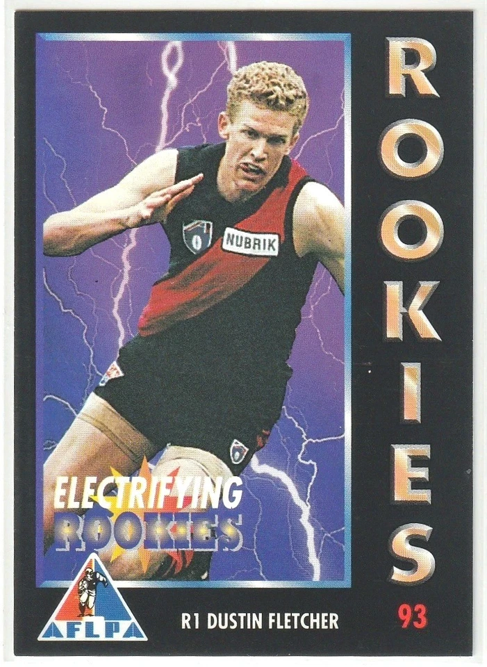 1994 AFL Dynamic Players Choice Dustin Fletcher Electrifying Rookies #93 - image 1 of 1