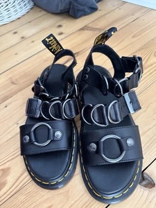 Doc Martens Sandalen Damen 41 Schwarz Echtleder - Bild 1 von 6