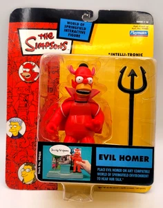 Evil Homer Serie 16 Simpsons Figur Playmates World of Springfield Devil Sealed - Bild 1 von 6