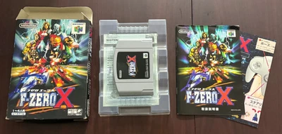 F-Zero X (JP Nintendo 64, 1998) CIB - Image 1 of 4