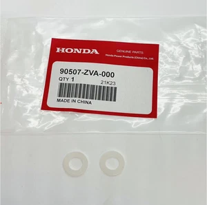 Honda BF2.3,4A,5D,6A x1 Pair Gearbox 8MM Nylon Drain/Fill Washers 90507-ZVA-000 - Picture 1 of 2