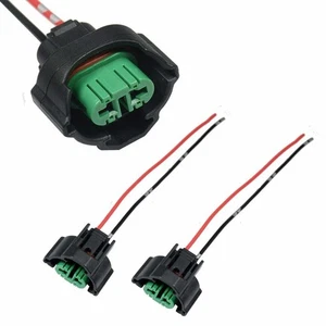 2 Pack- H8 H11 880 881 Female Adapter Wire Connector Replace OEM Headlight Fog - Picture 1 of 1