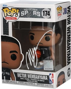 Victor Wembanyama San Antonio Spurs Autographed #174 Funko POP! Figurine - Picture 1 of 2