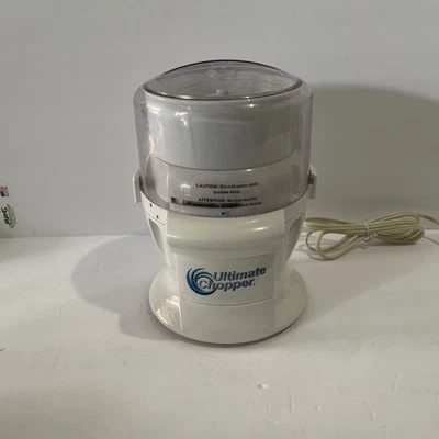 Ultimate Chopper CH-1 White Food Processor 600 Watts TESTED CH-1-600W - Image 1 of 4