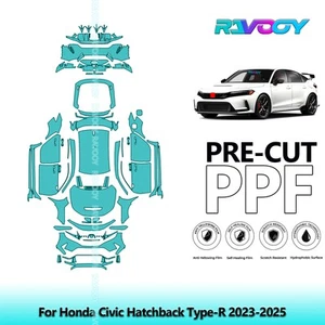 PreCut Paint Protection Film PPF For Honda Civic Hatchback Type-R 2023-2025 - Picture 1 of 7
