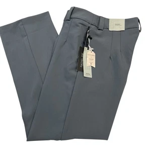 Rachel Zoe Hose Damen 10 grau hohe Taille Bootcut Jersey Strick Büro Kapsel - Bild 1 von 11